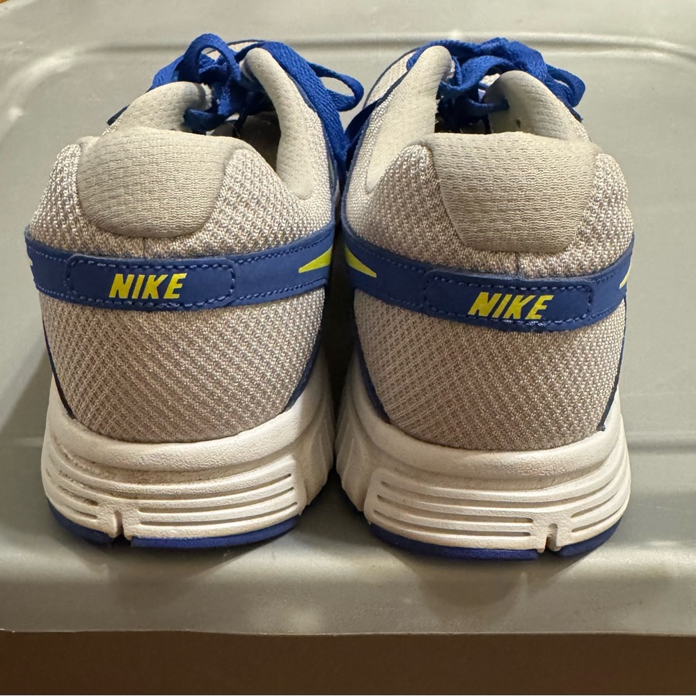 NIKE MENS Revolution 2   SIZE 12 Blue and Gray Sneakers  Like New - Picture 6 of 8